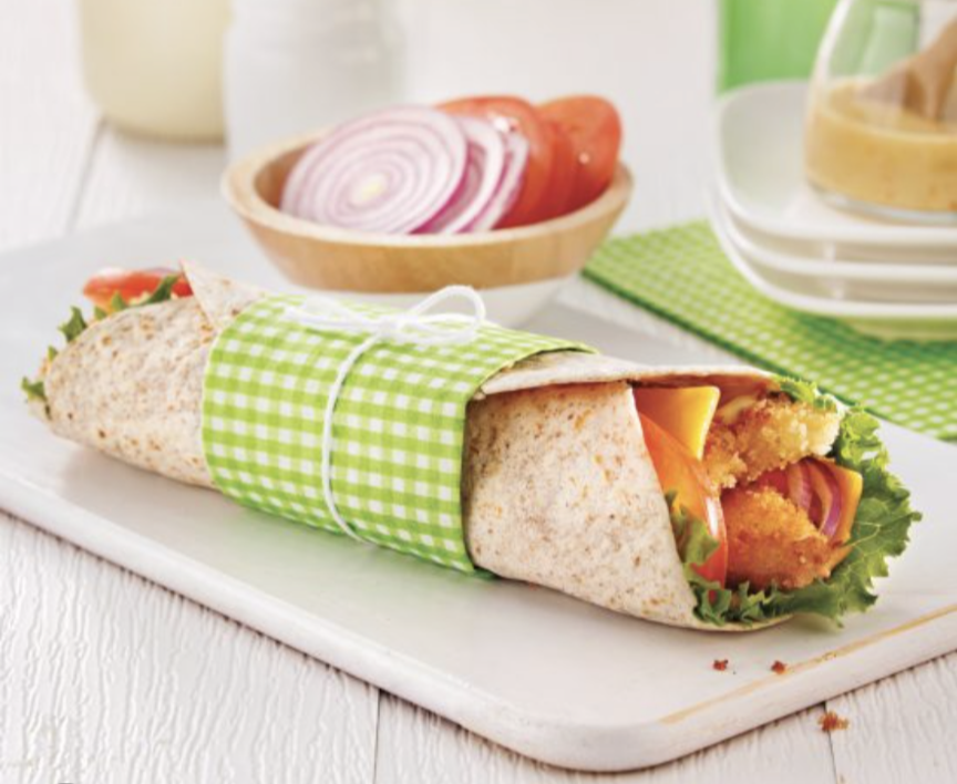 Wrap au poulet au choix