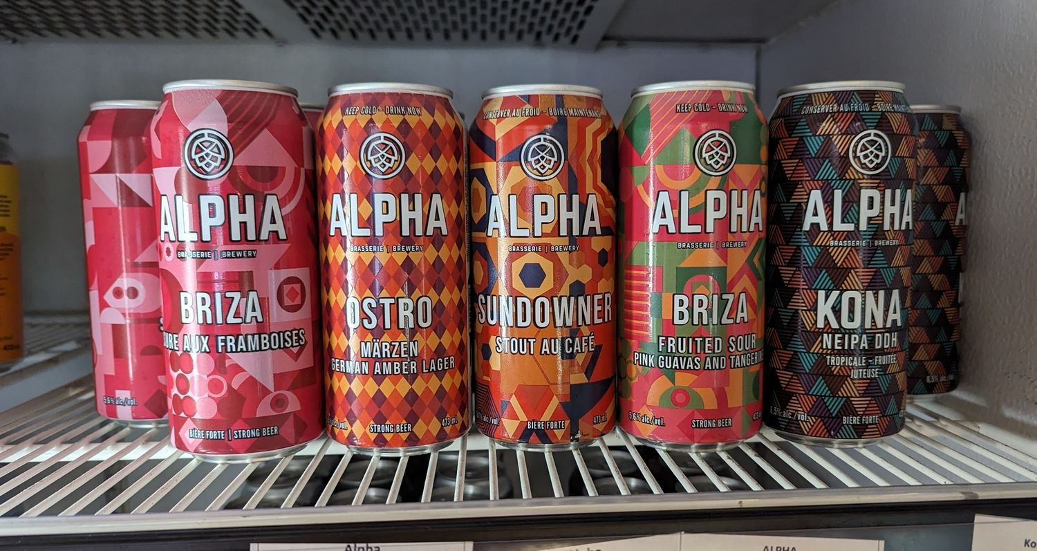 Brasserie Alpha au choix