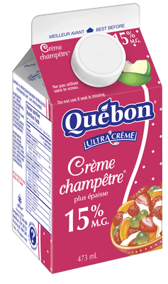 Crème Champêtre 15% 473ml