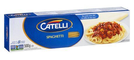 Pâtes Catelli au choix