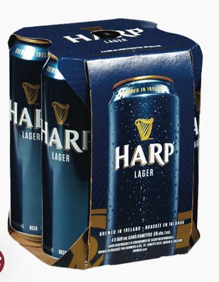 Harp 4-pack