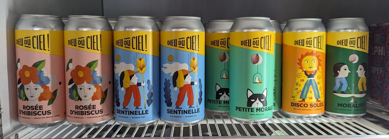 Dieu du Ciel au choix