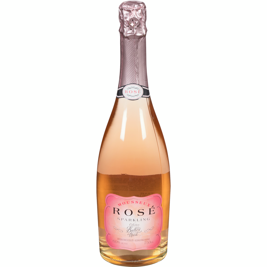 Bulles de Nuit Rosé mousseux