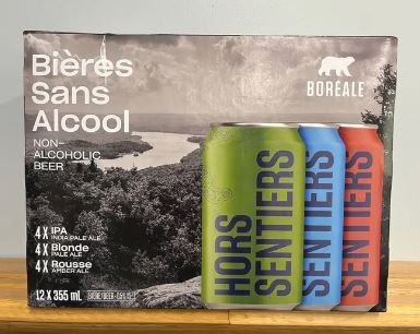 Boréale sans alcool mix-pack