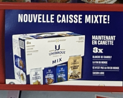 Unibroue Mix - Caisse de 12