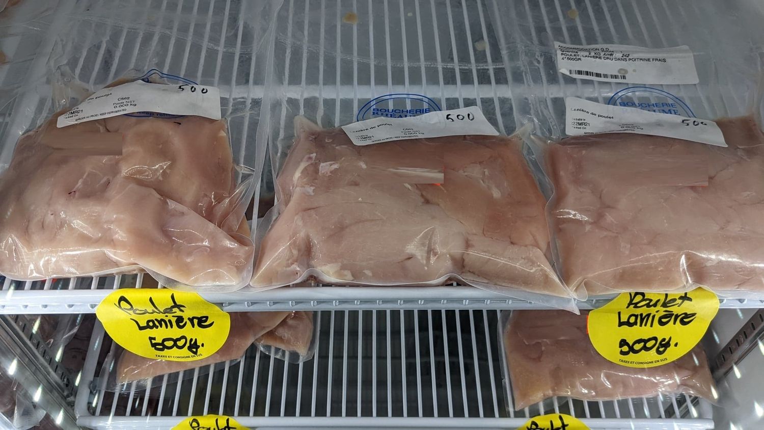 Poulet Lanière 250g