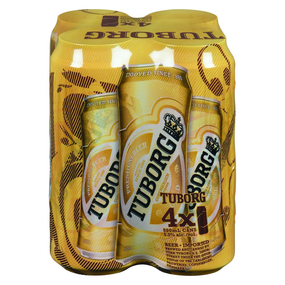 Tuborg GOLD 4-pack