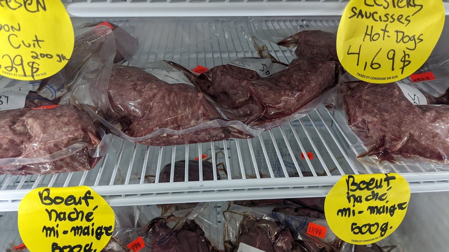 Boeuf Haché mi-maigre 500g