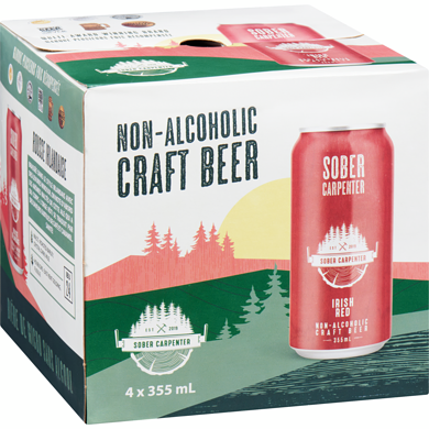 Sober Carpenter 4-Pack Sans Alcool