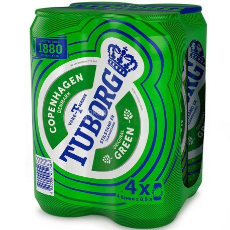 Tuborg GREEN 4-pack