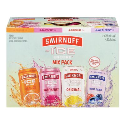 Smirnoff ICE mix pack