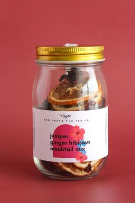 juniper ginger hibiscus mocktail mix