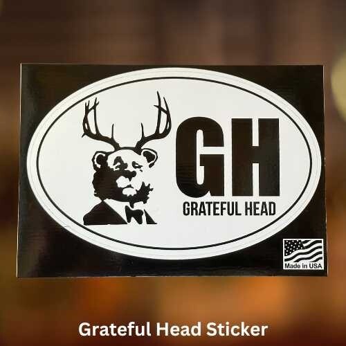 GH Oval Sticker