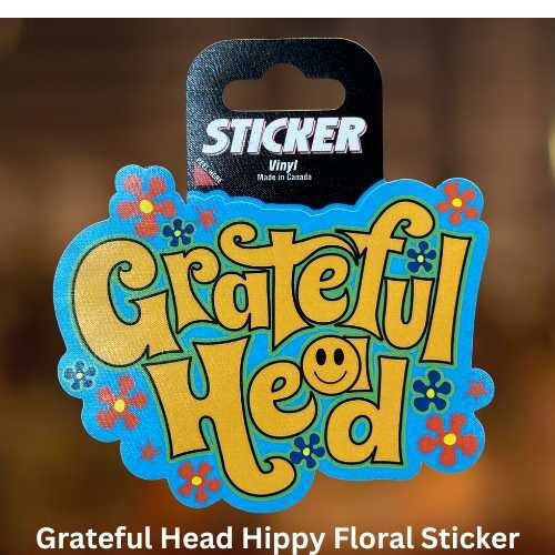 GH Hippy Floral Sticker