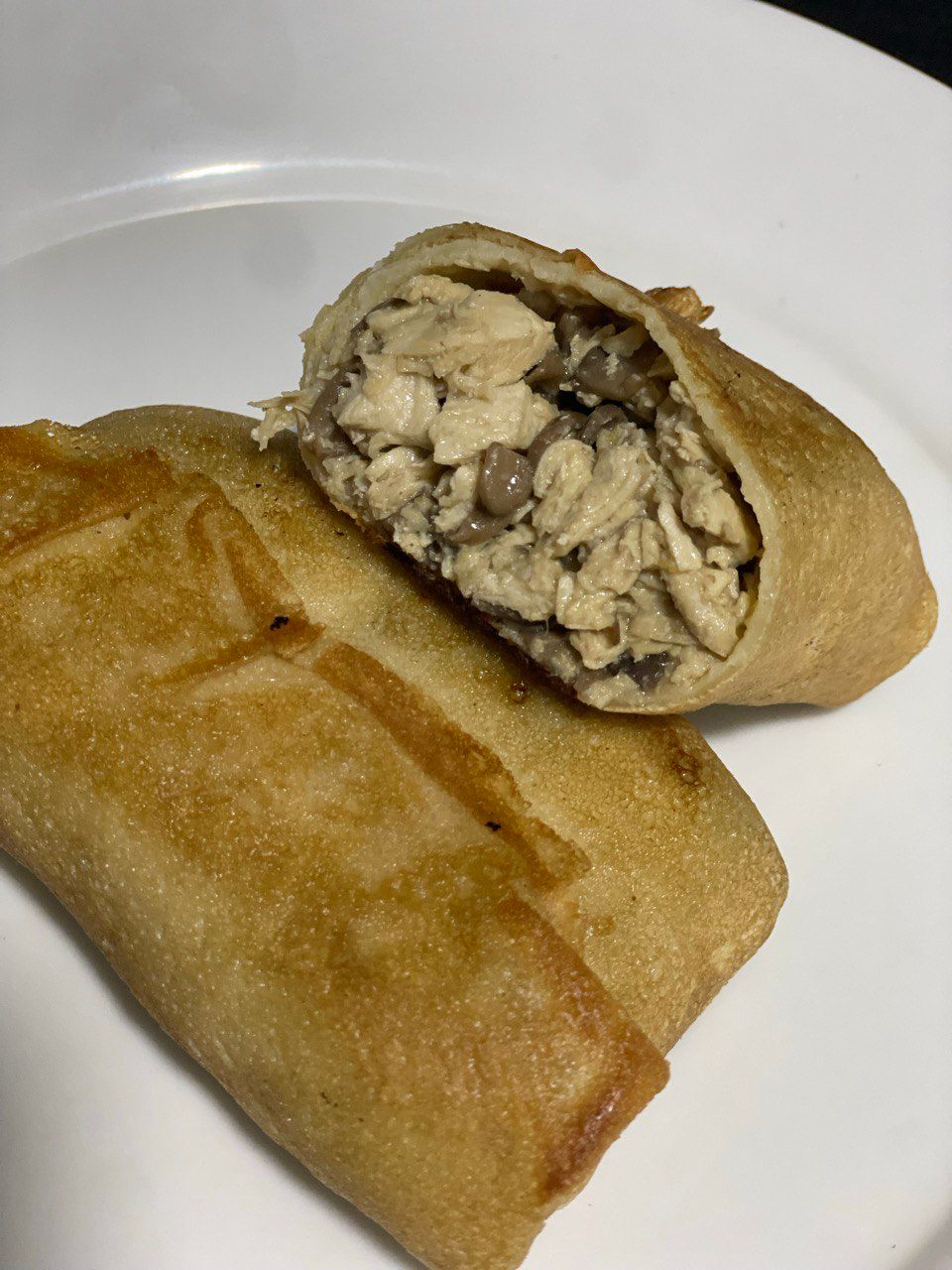 Блины пшеничные с курицей и грибами 6шт - 600гр