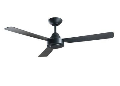 CALYPSO Ø122cm Black ceiling fan with wall control