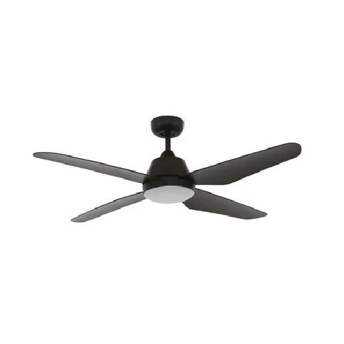 ARIA Ø122cm Black ceiling fan with light integrated and remote control