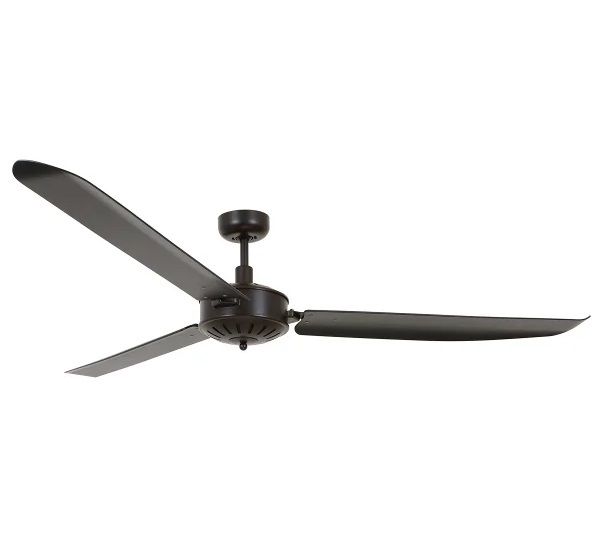 CAROLINA Ø178cm Matt Black ceiling fan with wall control