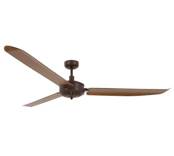 CAROLINA Ø178cm Oil Rubbed Bronze/Dark Koa ceiling fan with wall control