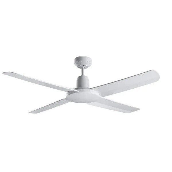 NAUTILUS Ø132cm IP55 outdoor ceiling fan White with wall control