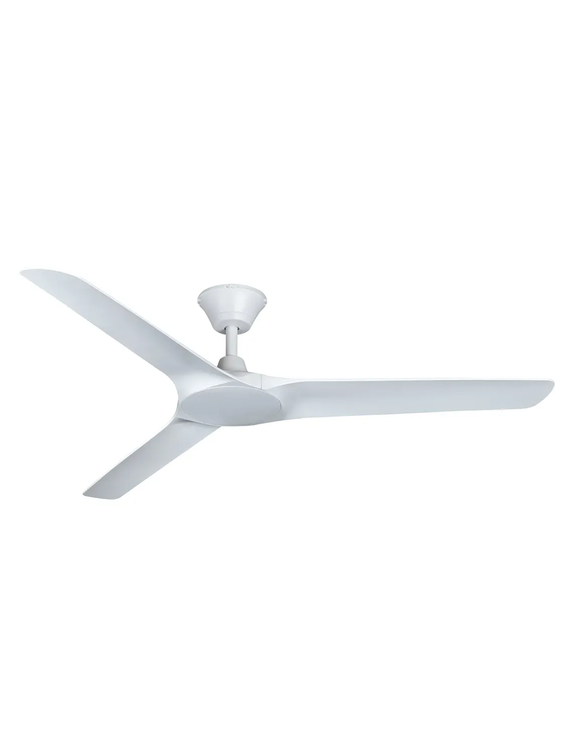 ABYSS Ø142cm IP66 outdoor ceiling fan White with remote control