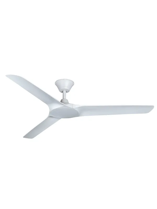 ABYSS Ø142cm IP66 outdoor ceiling fan White with remote control