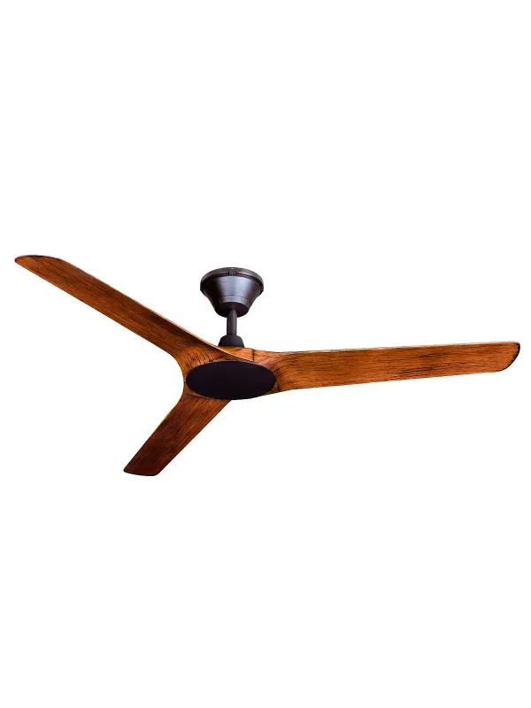 ABYSS Ø142cm IP66 outdoor ceiling fan Oil Rubbed Bronze/Koa with remote control