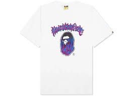 A Bathing Ape Mad Flame Ape Head, Colour: White