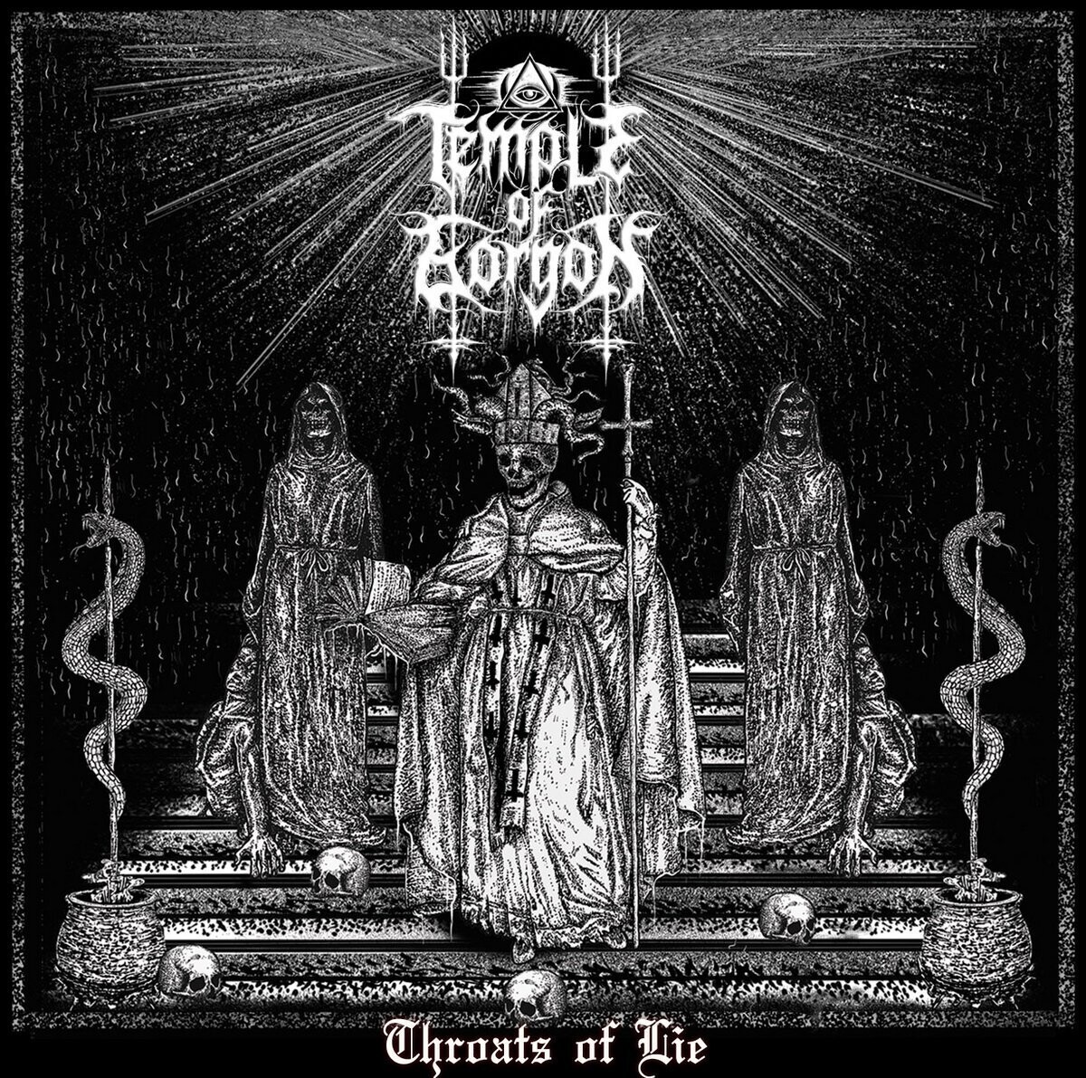 Temple of Gorgon - Throats of Lie | Black Metal TAPE