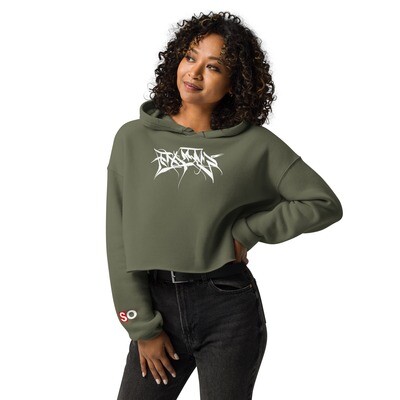 Wild Style Skeam Tag - Women&#39;s Cropped Hoodie