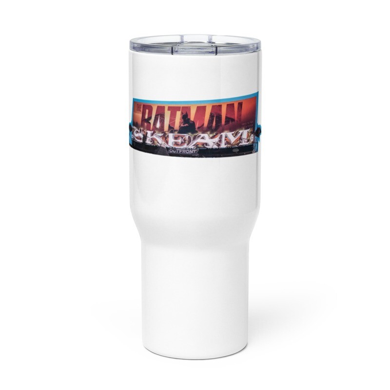 Batman Skeamz Travel mug with a handle