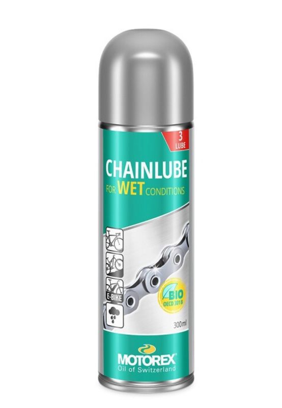 Motorex Chainlube WET Kettenöl Spray 300 ml