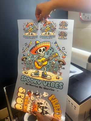 DTF Gang Sheet Transfers