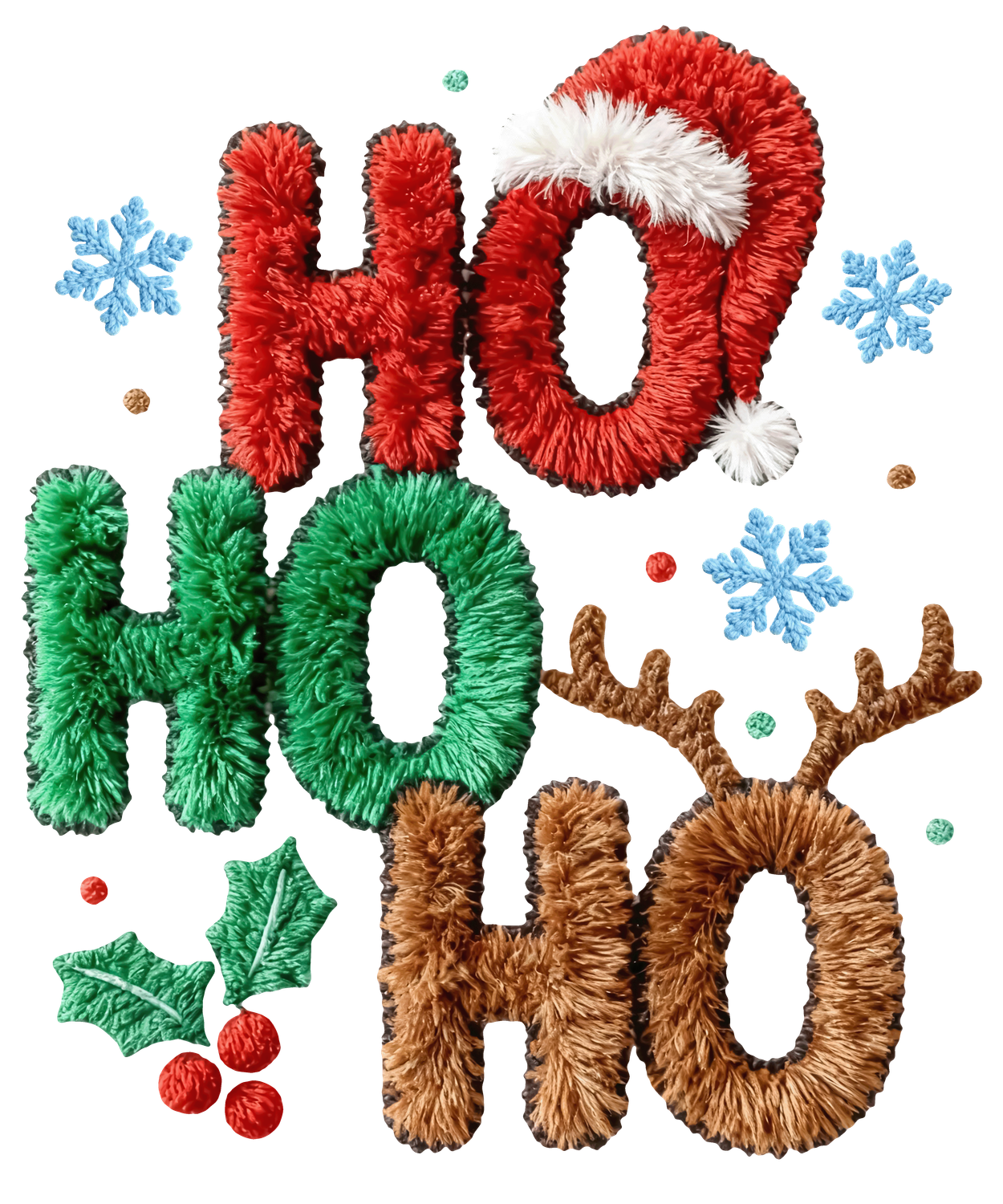 Ho Ho Ho  DTF Transfers