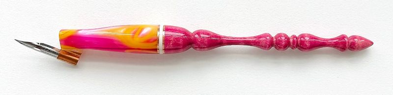 59 | Sun Kissed Rose Curve-E Holder