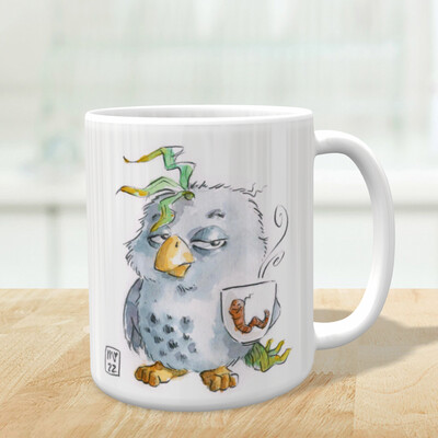 Kaffeebecher - Da ist der Wurm drin