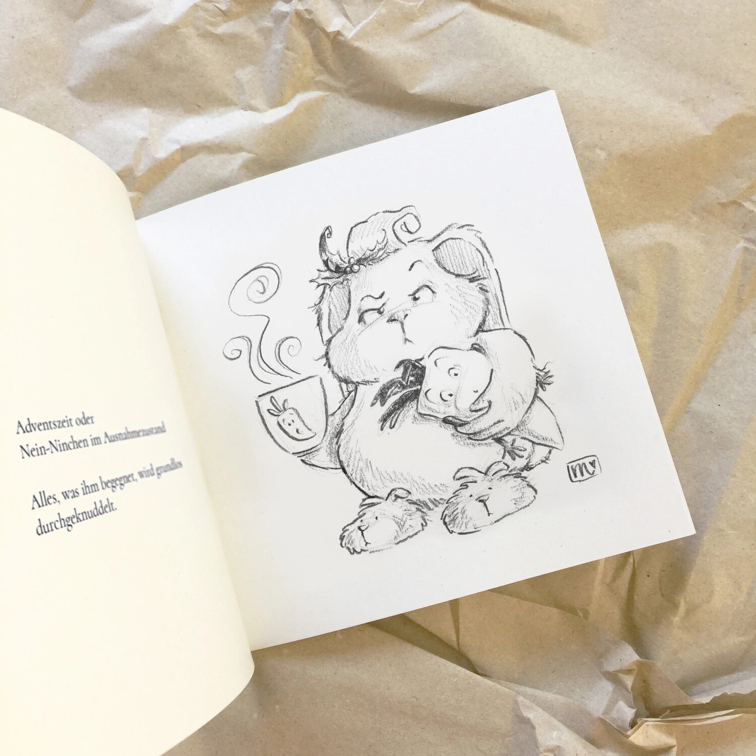 Nein-Ninchen - Das Weihnachts-Buch - Sprüche &amp; Zeichnungen vom Grummelhasen