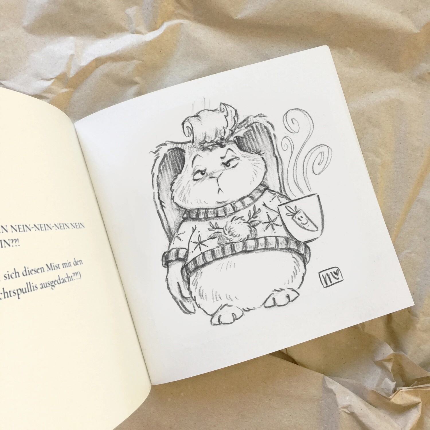 Nein-Ninchen - Das Weihnachts-Buch - Sprüche &amp; Zeichnungen vom Grummelhasen