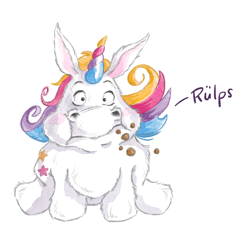 Regenbogen Einhorn