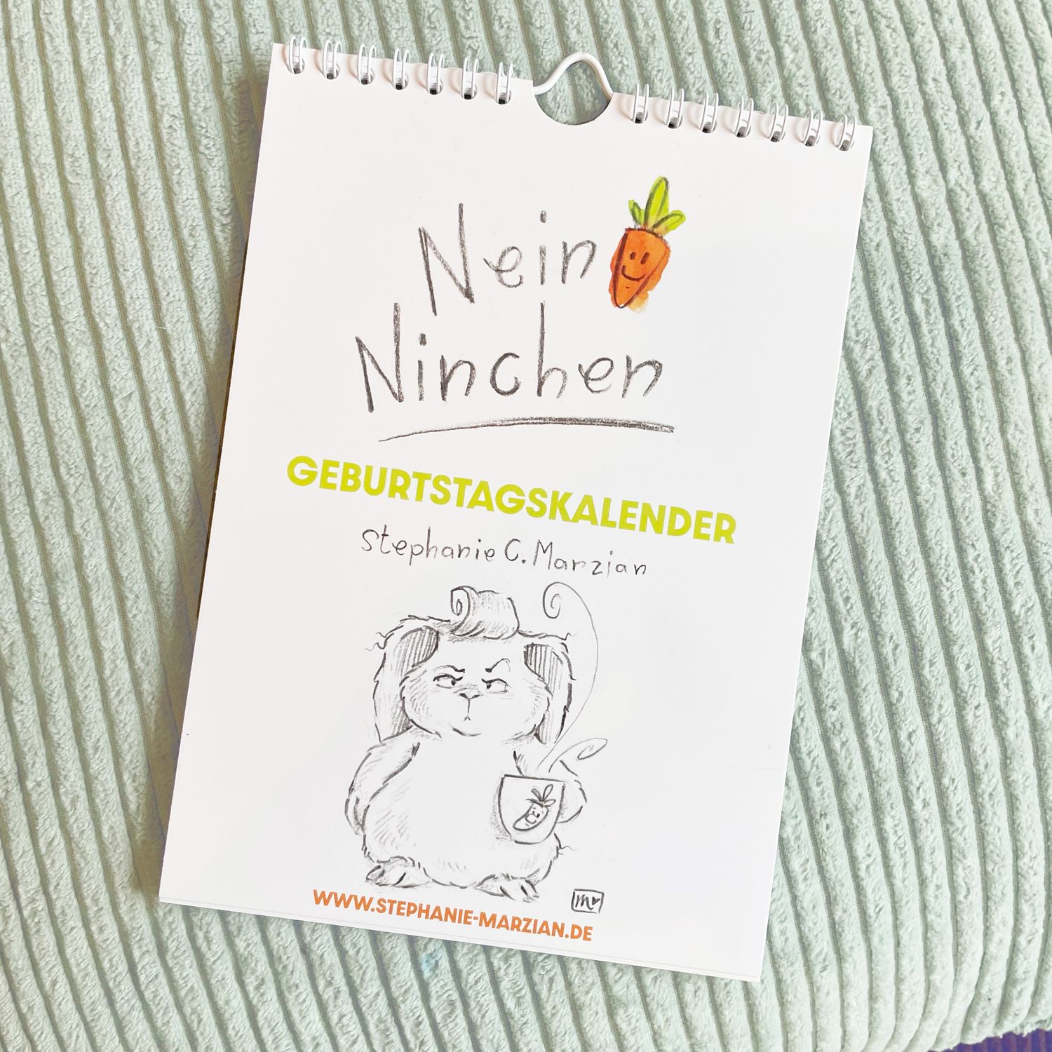 GEBURTSTAGSKALENDER Nein-Ninchen - DIN A5