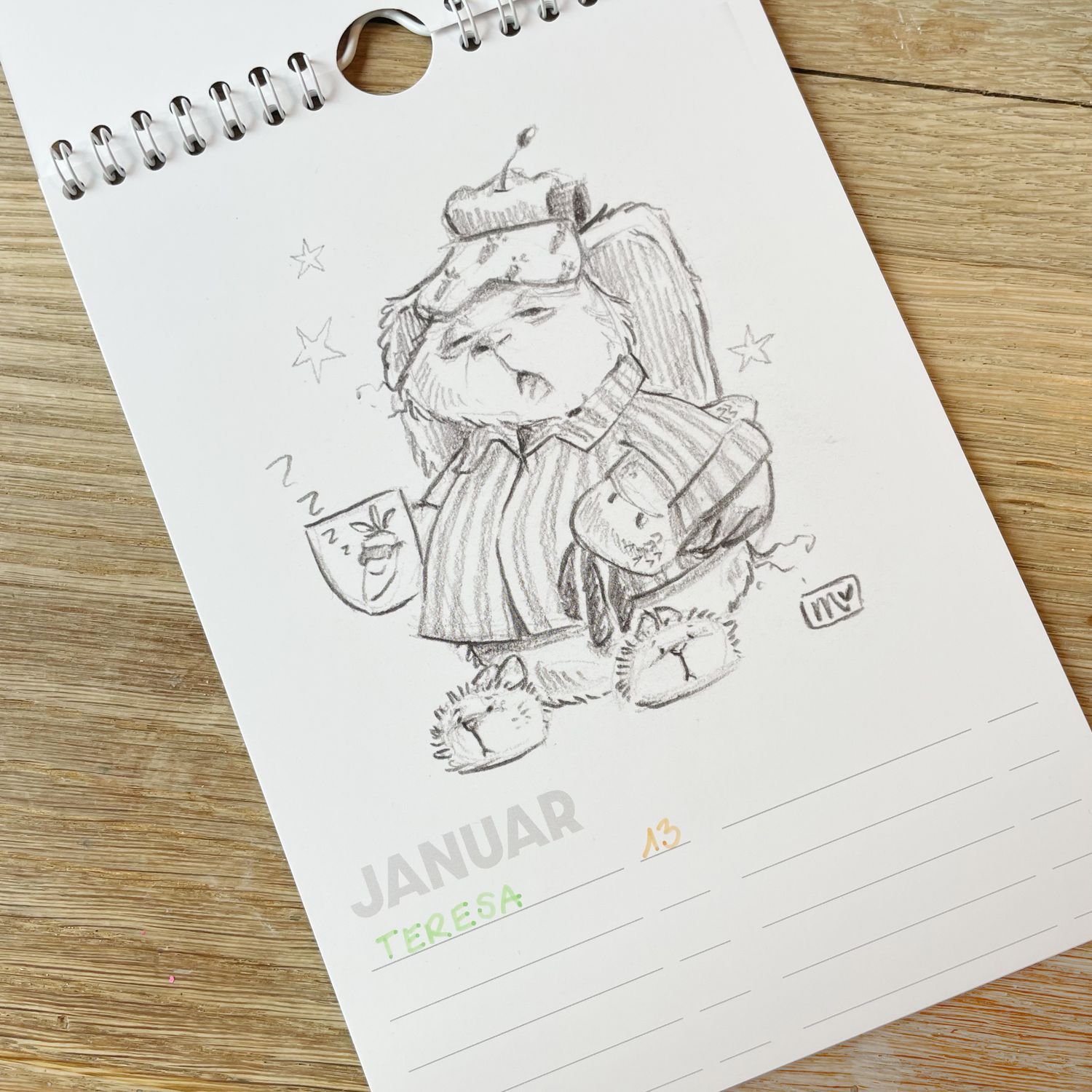 GEBURTSTAGSKALENDER Nein-Ninchen - DIN A5