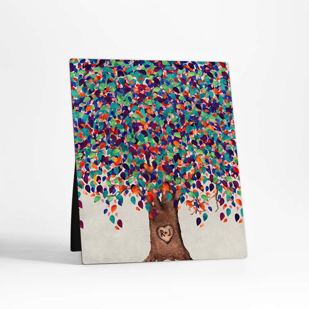 #1 Best Seller - Willow Tree Closeup Anniversary Desktop Plaque Gift for Couple D-1199