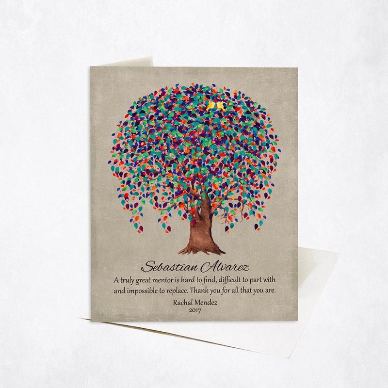 #1 Best Seller - Willow Tree Leadership Appreciation Card Gift for Mentor C-1509