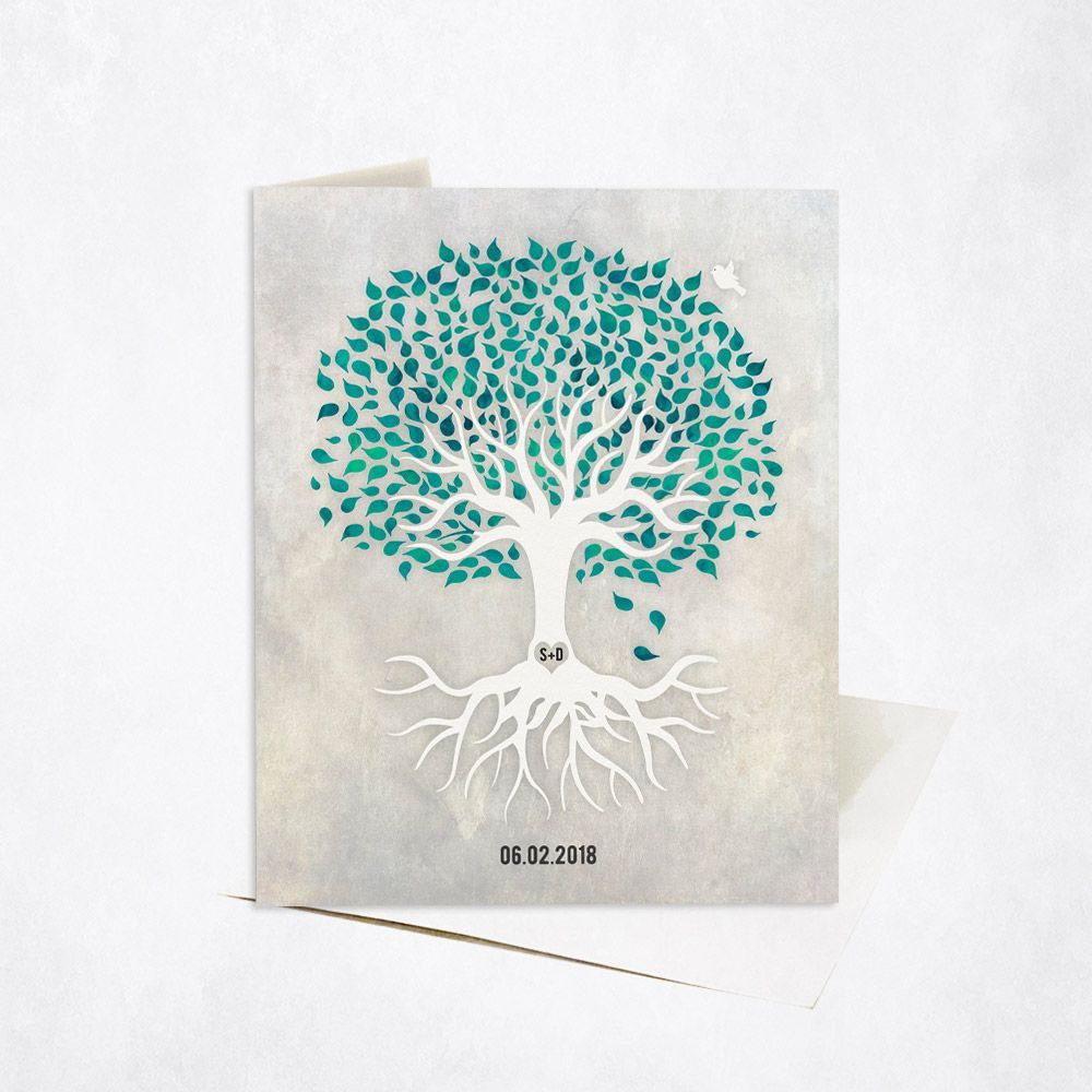 Canopy Anniversary Card Gift for Couple C-1528