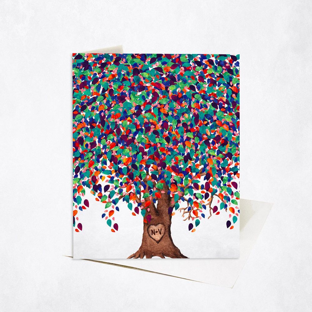 Willow Tree 9th Anniversary Card Gift for Couple C-1835