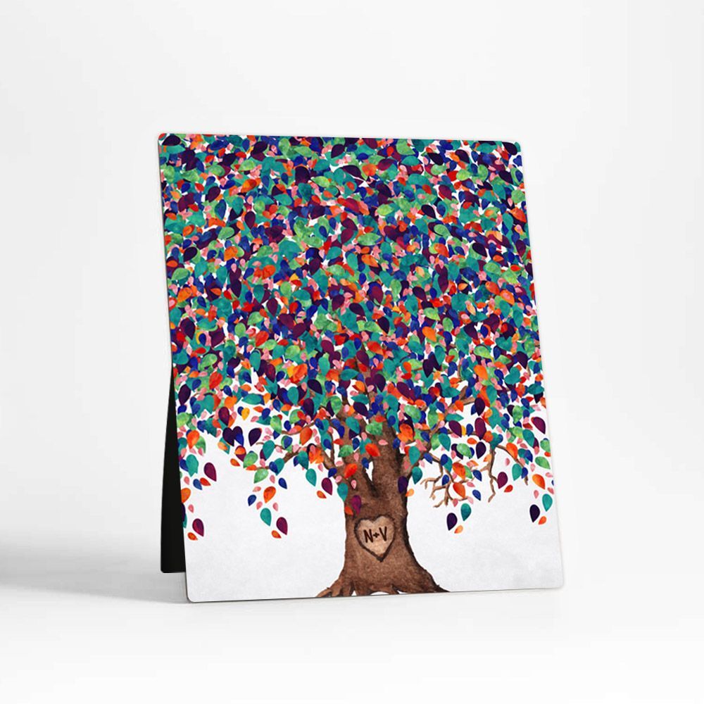 Willow Tree 9th Anniversary Desktop Plaque Gift for Couple D-1835