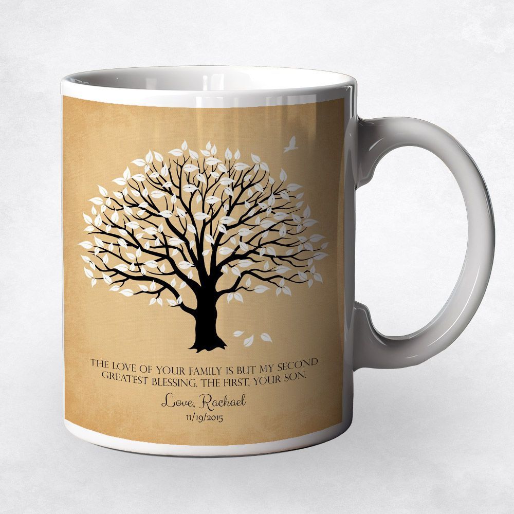 Magnolia Tree Wedding Coffee Mug Gift for Mother Of The Groom M-1154