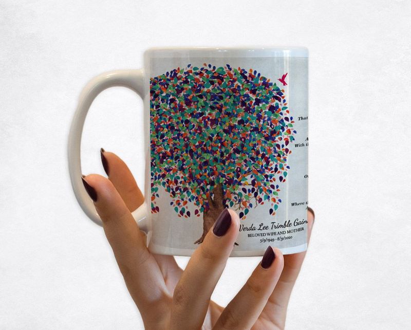 Willow Tree Memorial Coffee Mug Gift for Bereaved Family M-1103