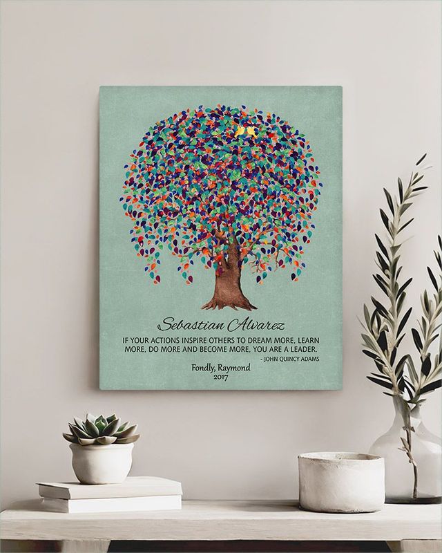 Multicolor Willow Tree Leadership Appreciation Wall Plaque Gift for Mentor LTC-1510