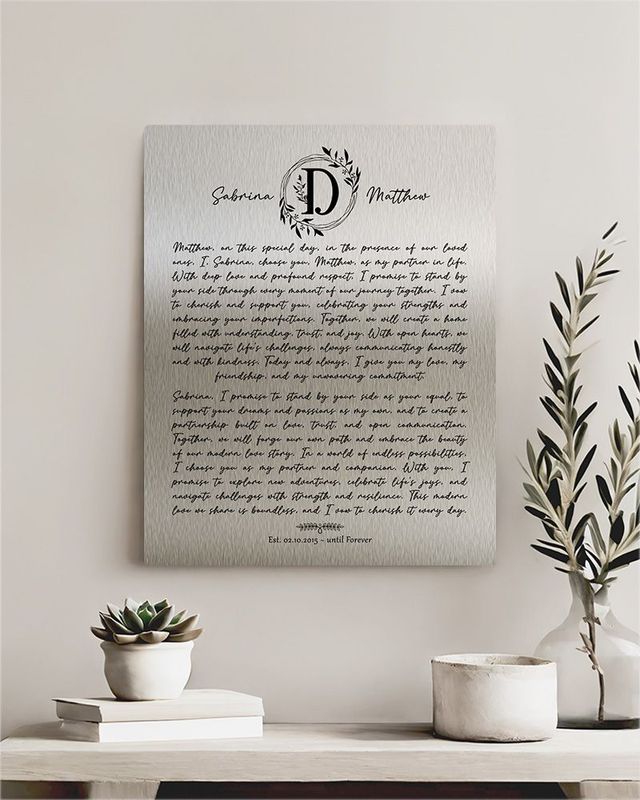 Black Silver Surname Monogram and History Housewarming Wall Plaque Gift for Family LTC-2123